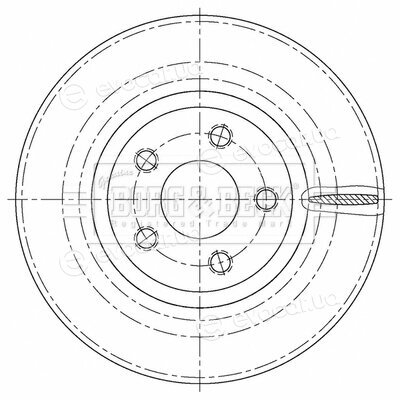 Borg & Beck BBD5465