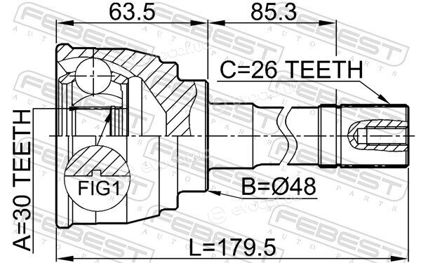 Febest 0710-034