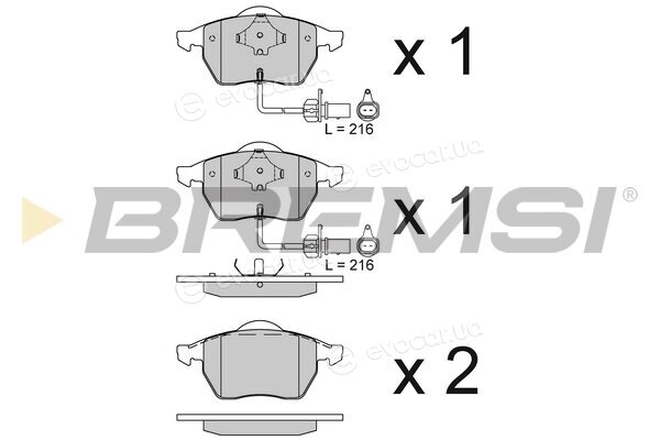 Bremsi BP2816