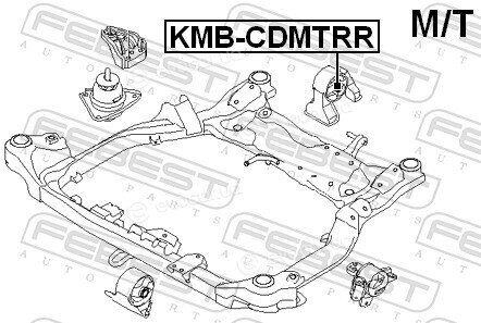 Febest KMB-CDMTRR