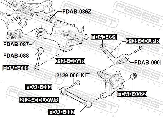 Febest FDAB-092