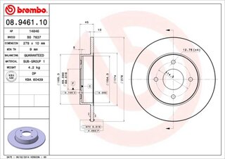 Brembo 08.9461.10