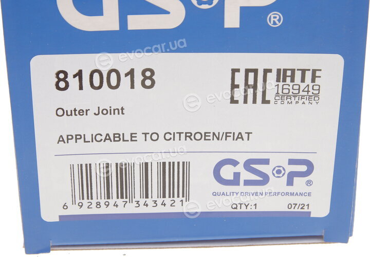 GSP 810018