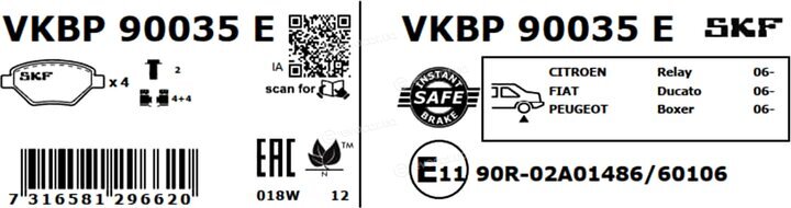 SKF VKBP 90035 E