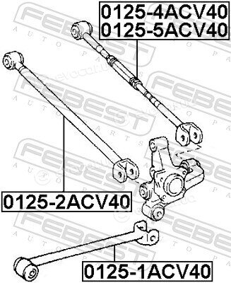 Febest 0125-5ACV40