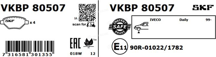SKF VKBP 80507