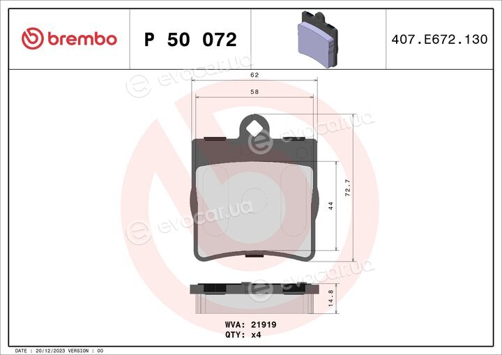 Brembo P 50 072