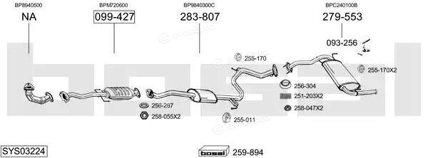 Bosal SYS03224