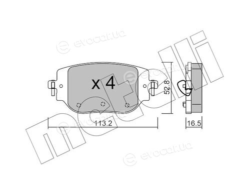 Metelli 22-1346-0