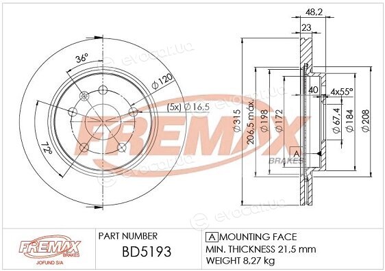 Fremax BD-5193