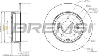 Bremsi CD7787S