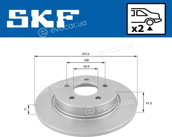 SKF VKBD 90364 S2
