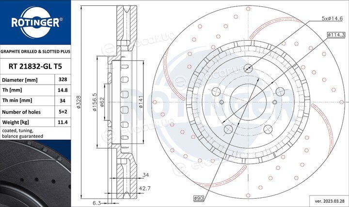 Rotinger RT 21832-GL T5