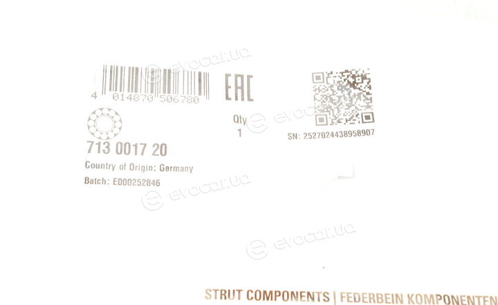 FAG 713 0017 20