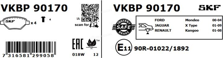 SKF VKBP 90170