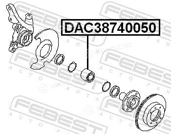 Febest DAC38740050
