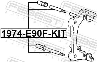Febest 1974-E90F-KIT