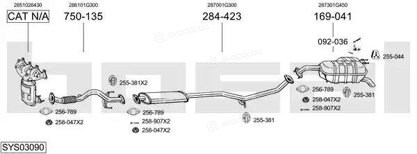 Bosal SYS03090