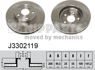 Nipparts J3302119