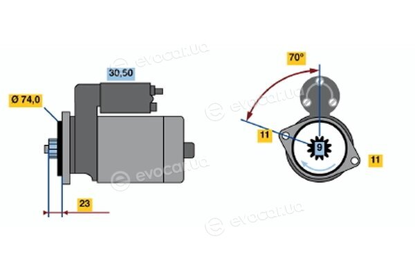 Bosch 0 986 020 561