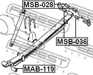 Febest MSB-036