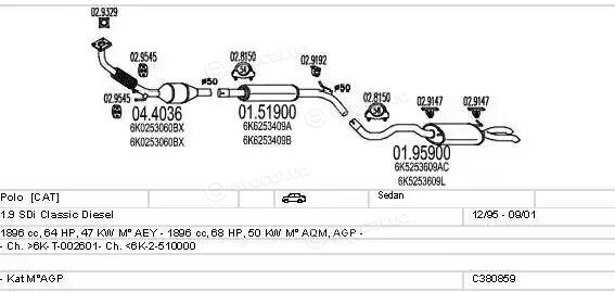 MTS C380859020564