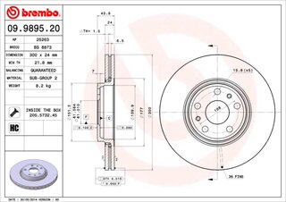 Brembo 09.9895.20