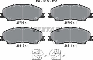Textar 2670801