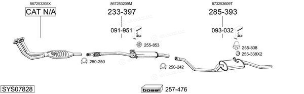 Bosal SYS07828