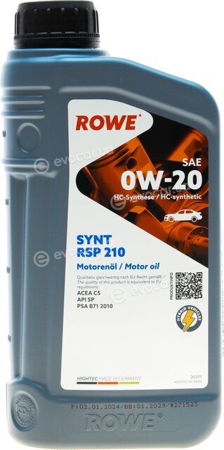 Rowe 20371-0010-99