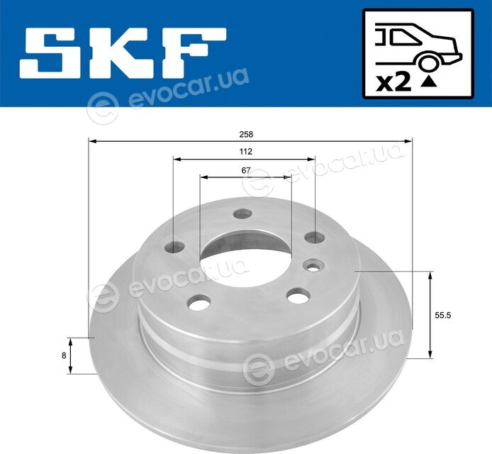 SKF VKBD 90083 S2