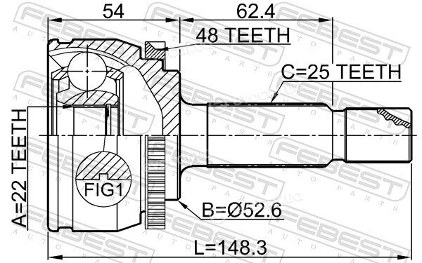 Febest 2210-RIOA48