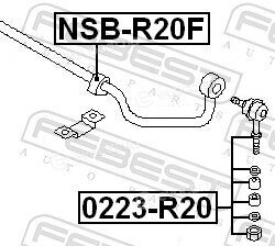 Febest 0223-R20