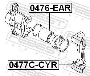 Febest 0477C-CYR