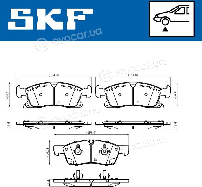 SKF VKBP 80639 A