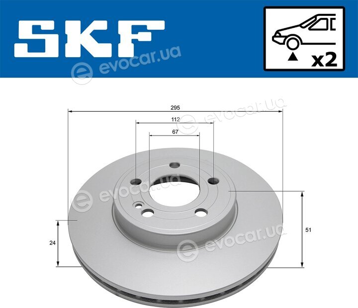 SKF VKBD 81280 V2