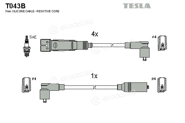 Tesla T043B