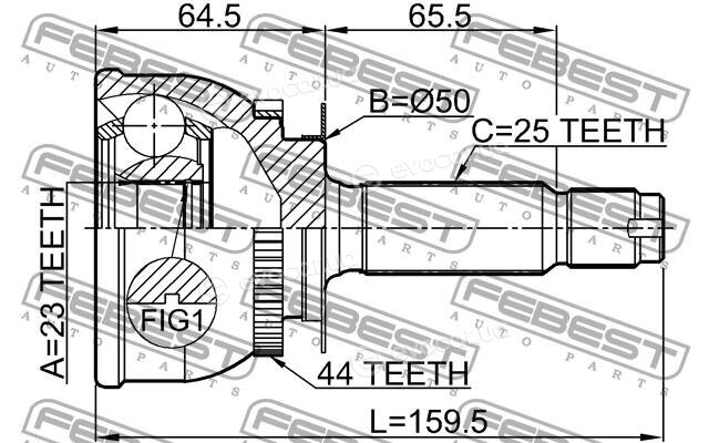 Febest 1210-MATA44