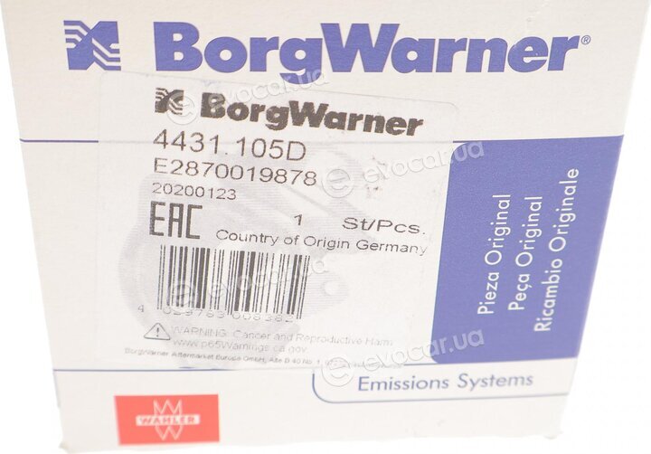 Wahler / BorgWarner 4431.105D