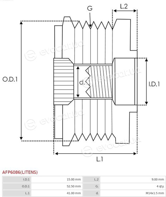 AS AFP6086(LITENS)