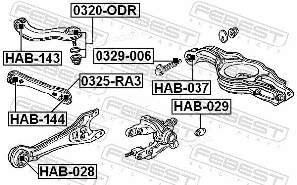 Febest HAB-144