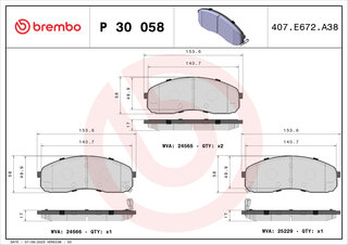 Brembo P 30 058