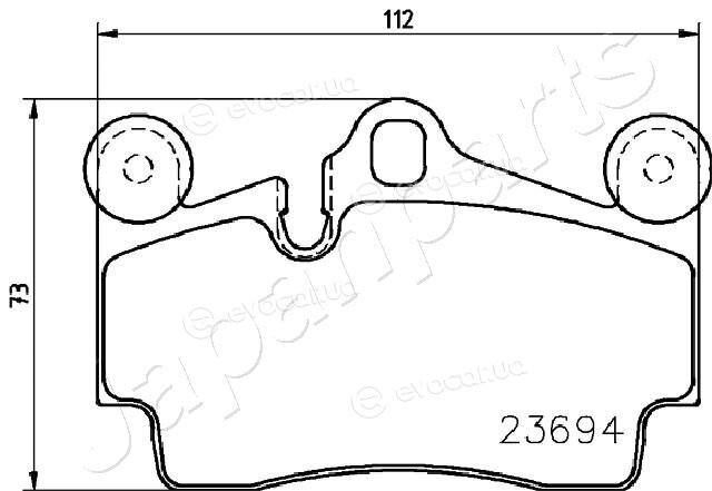 Japanparts PP-0918AF