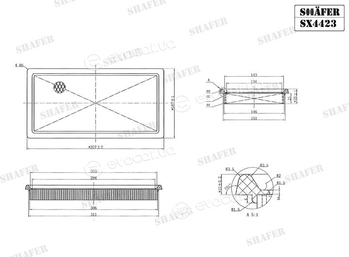 Shafer SX4423