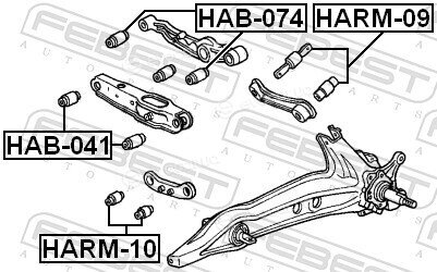 Febest HAB-041