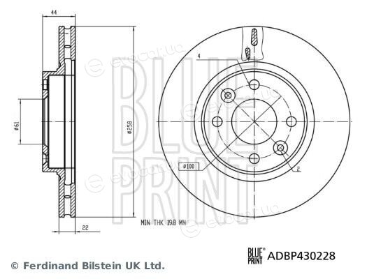 Blue Print ADBP430228
