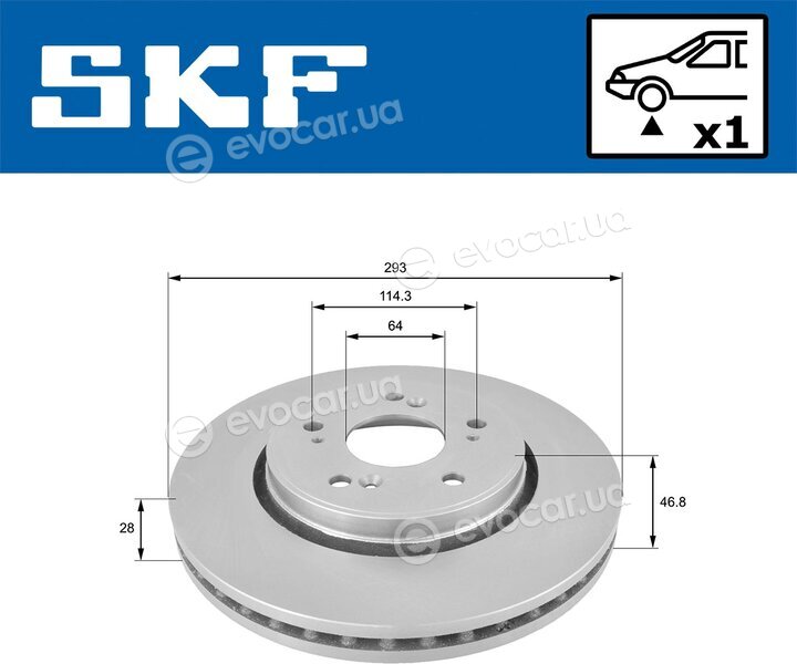 SKF VKBD 80141 V1