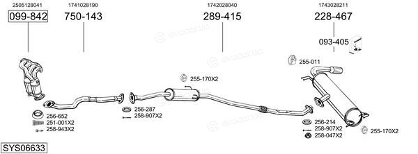 Bosal SYS06633