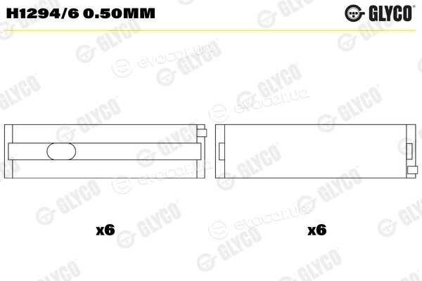 Glyco H1294/6 0.50mm