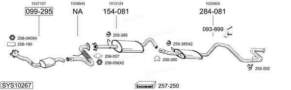 Bosal SYS10267